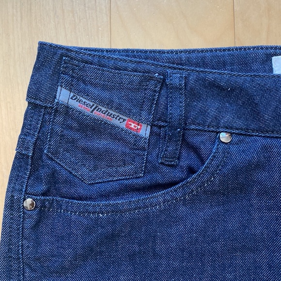 Y2K Diesel Denim Mini Skirt - Picture 2 of 10